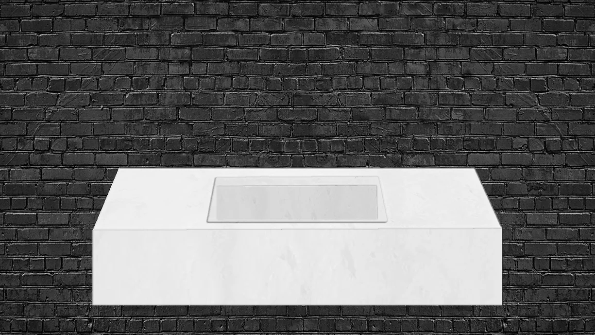 Thassos White Vanity